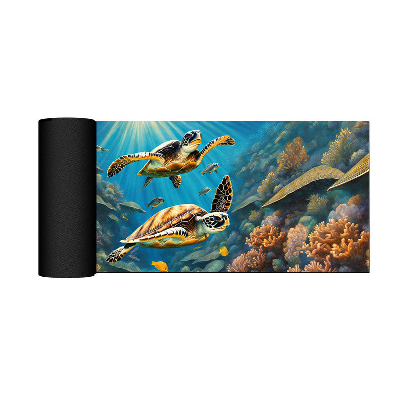 Tides Of Tranquility Large Desk Pad by Nathan Pieterse