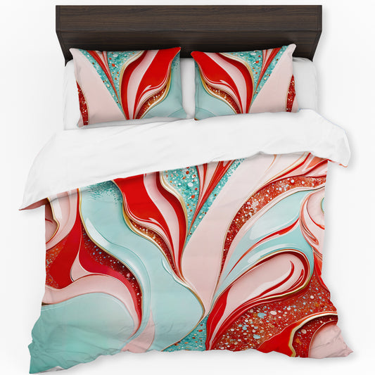 Tides of Shapes Duvet Cover Set