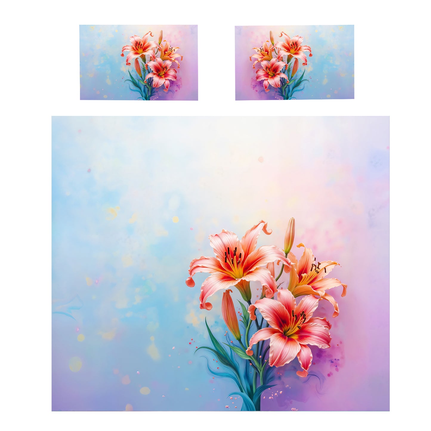 Tiger’s Flame Duvet Cover Set