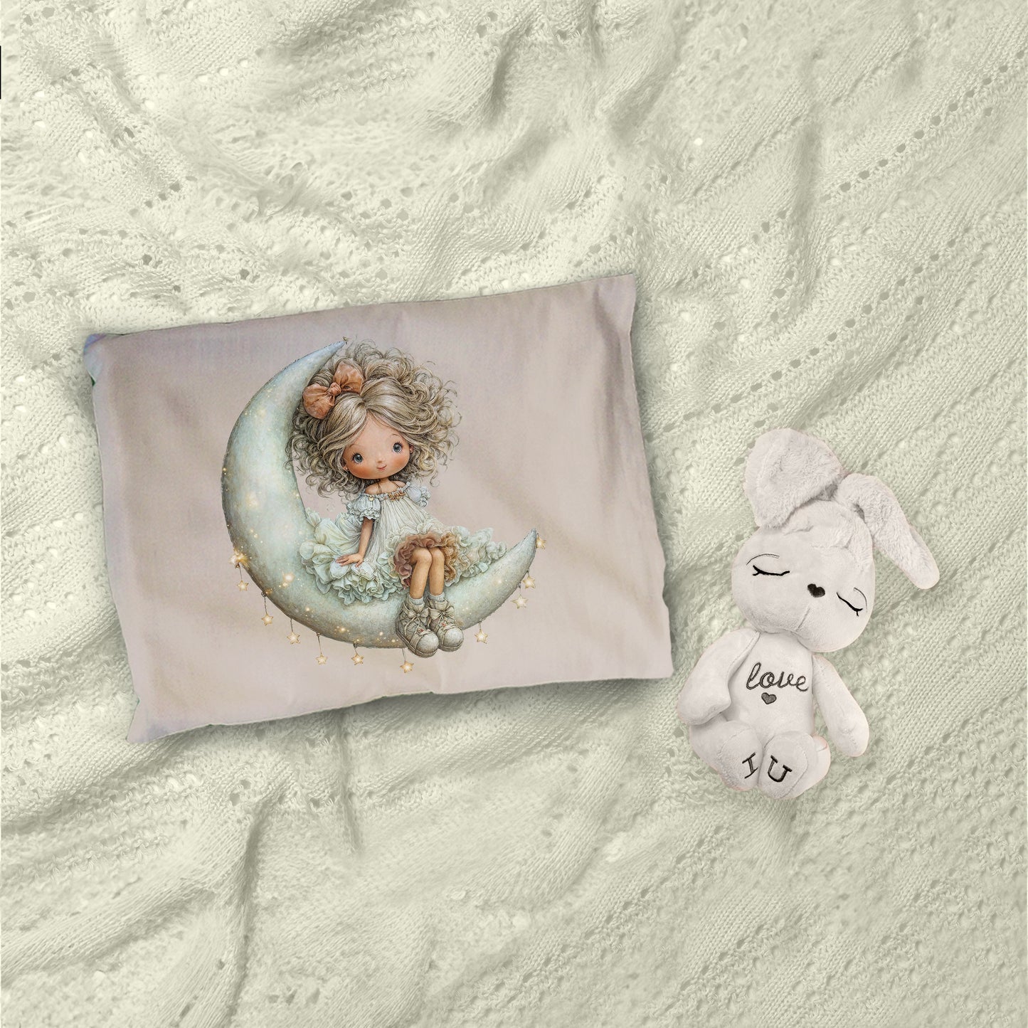 To the Moon Cot Set