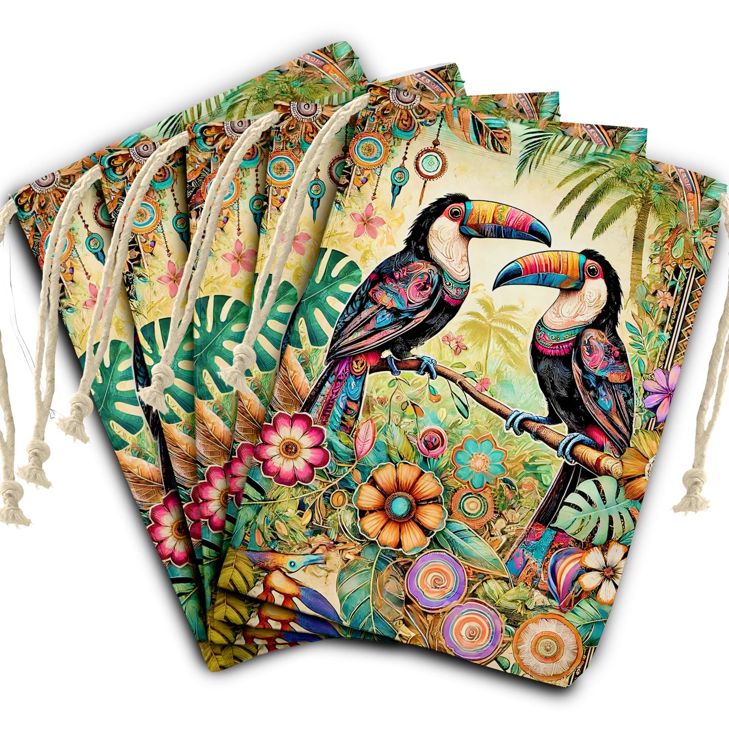 Toucan Paradise Gift Bag (Set of 2)