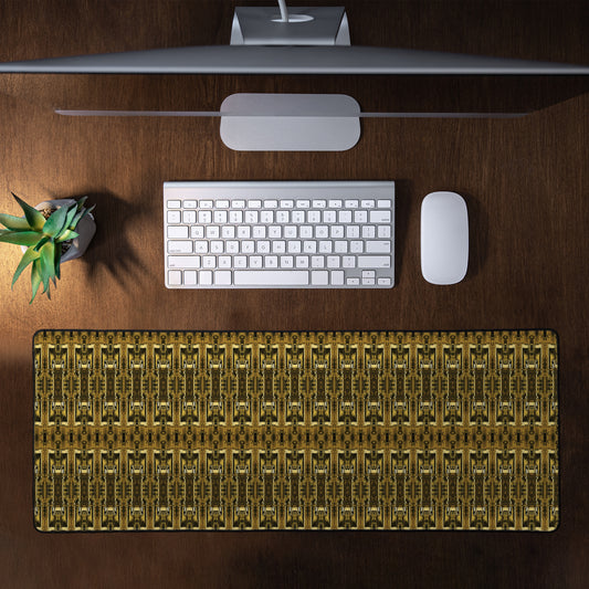 Touch Of Gold Large Desk Pad