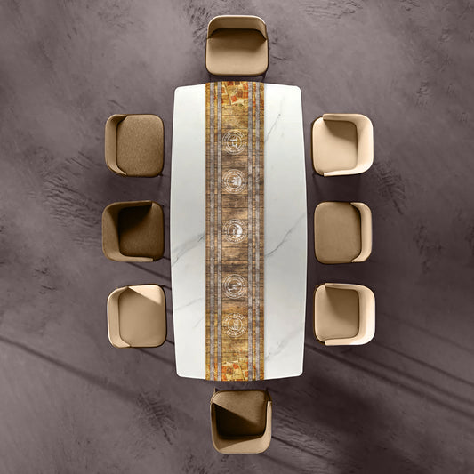 Traveling Barrel Table runner