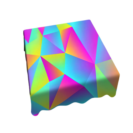 Tri-angle Mirage Square Tablecloth