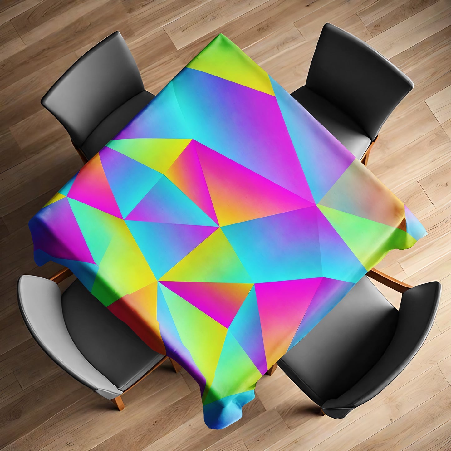 Tri-angle Mirage Square Tablecloth