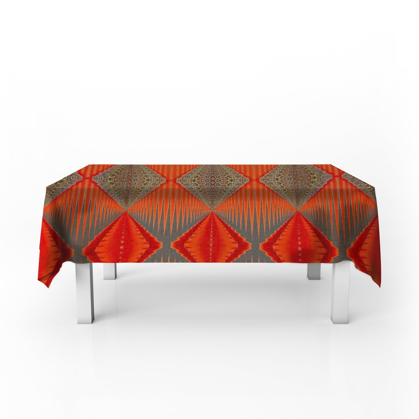 Tribal Diamonds Rectangle Tablecloth