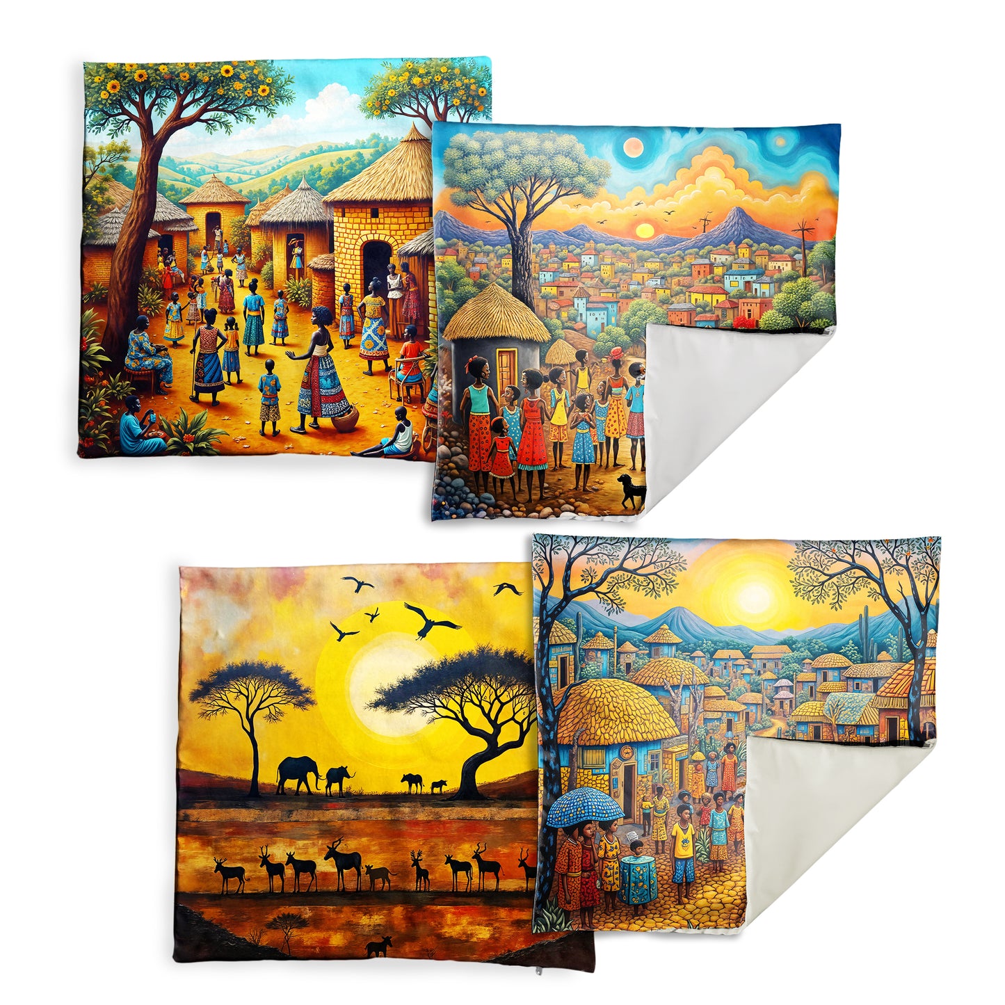 Tribal Essence Luxury Scatter Covers (Set of 4)