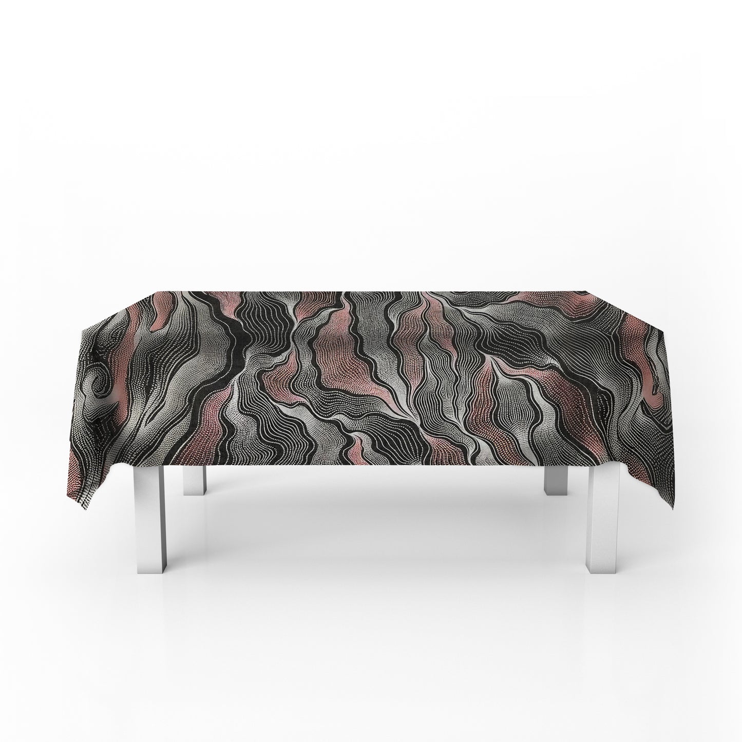 Tribal Ethereal Flow Rectangle Tablecloth