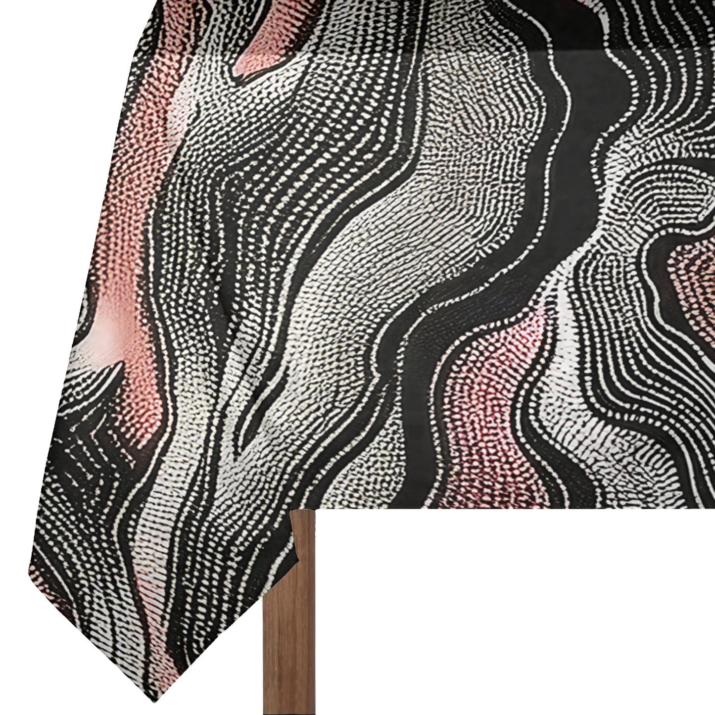Tribal Ethereal Flow Rectangle Tablecloth