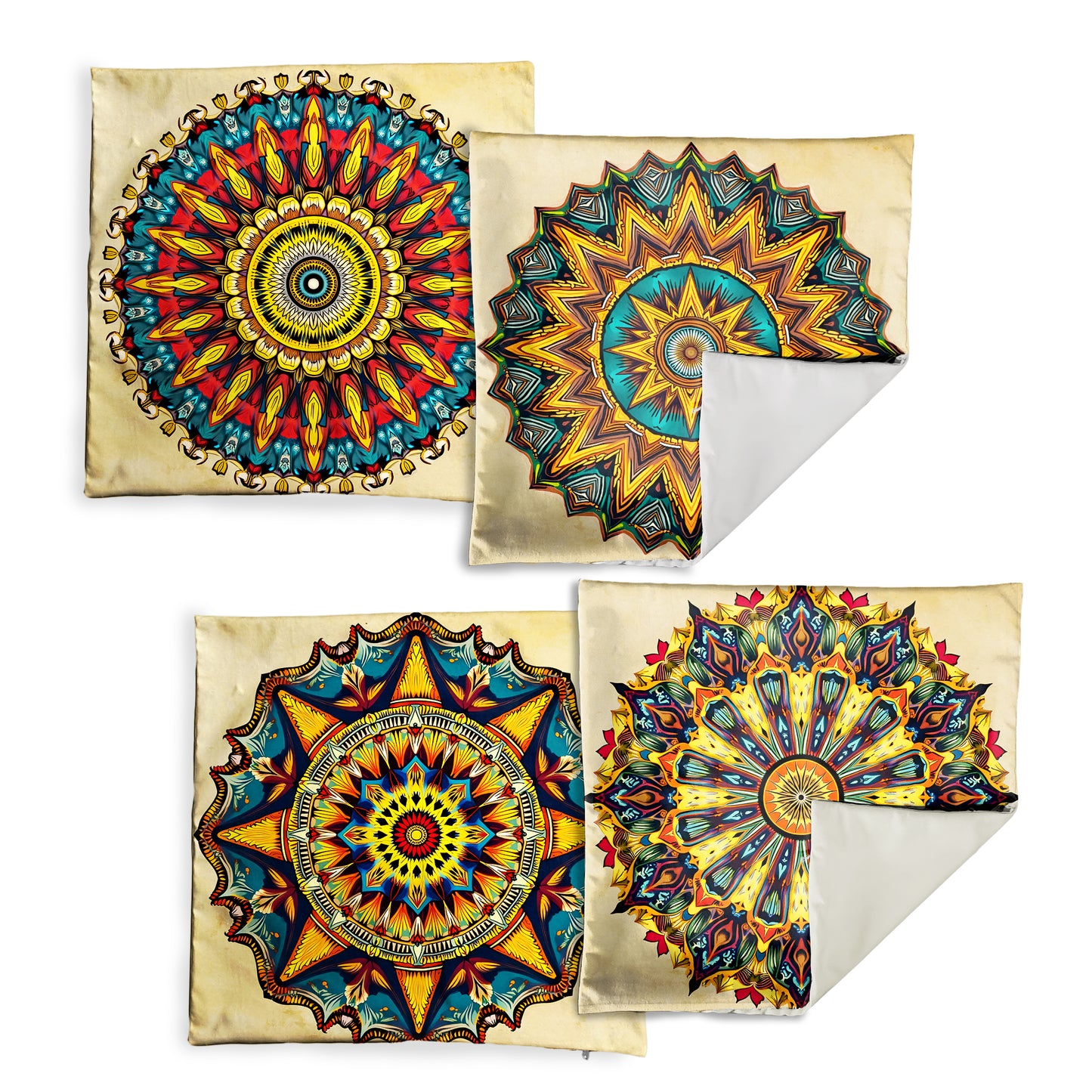 Tribal Mandala Luxury Scatter Covers (Set of 4)