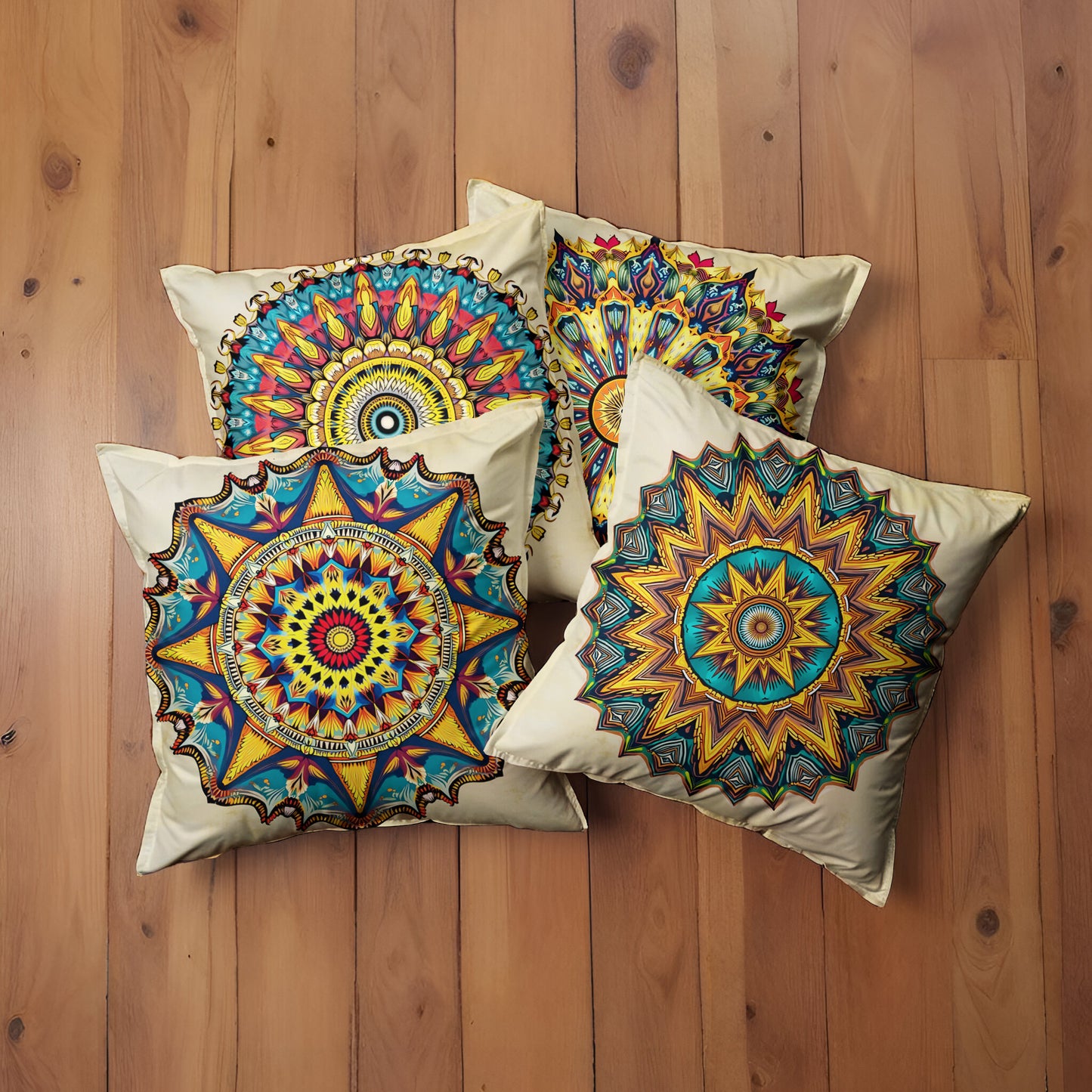 Tribal Mandala Luxury Scatter Covers (Set of 4)