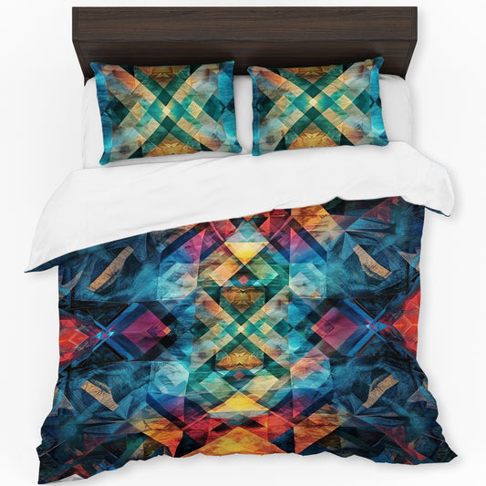 Tribal Prism Duvet Cover Set