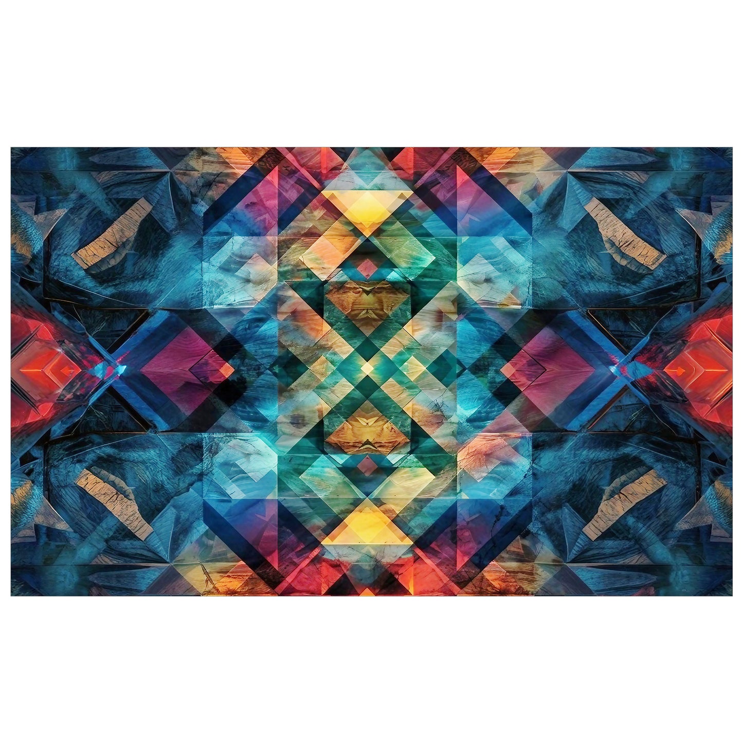 Tribal Prism Rectangle Tablecloth