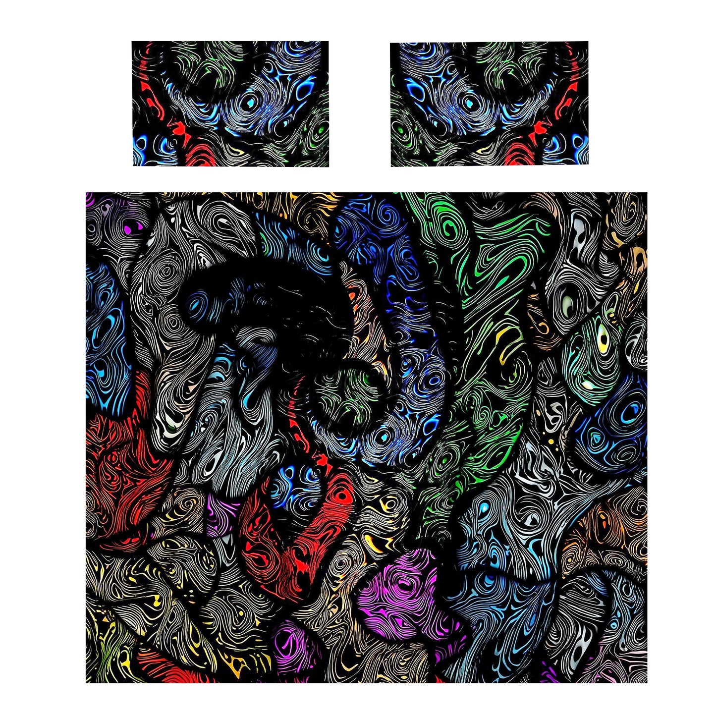 Tribal Tidal Reflections Duvet Cover Set