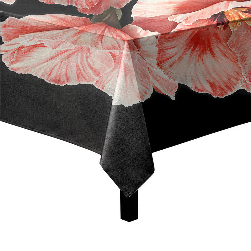 Trio Flowers Square Tablecloth