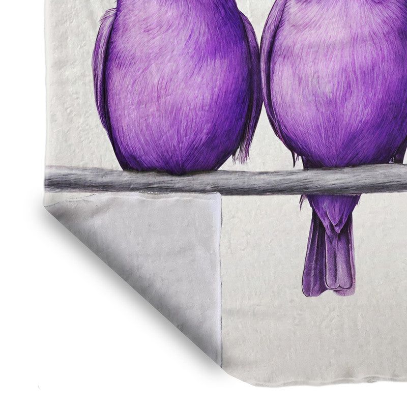 Trio in Amethyst Light Weight Fleece by Nathan Pieterse