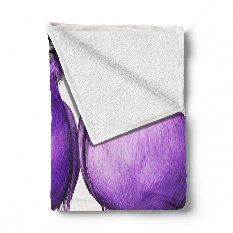 Trio in Amethyst Light Weight Fleece by Nathan Pieterse