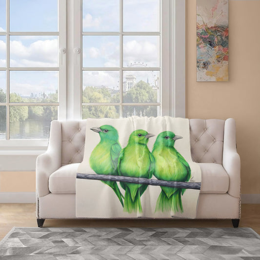 Trio in Jade Light Weight Fleece by Nathan Pieterse