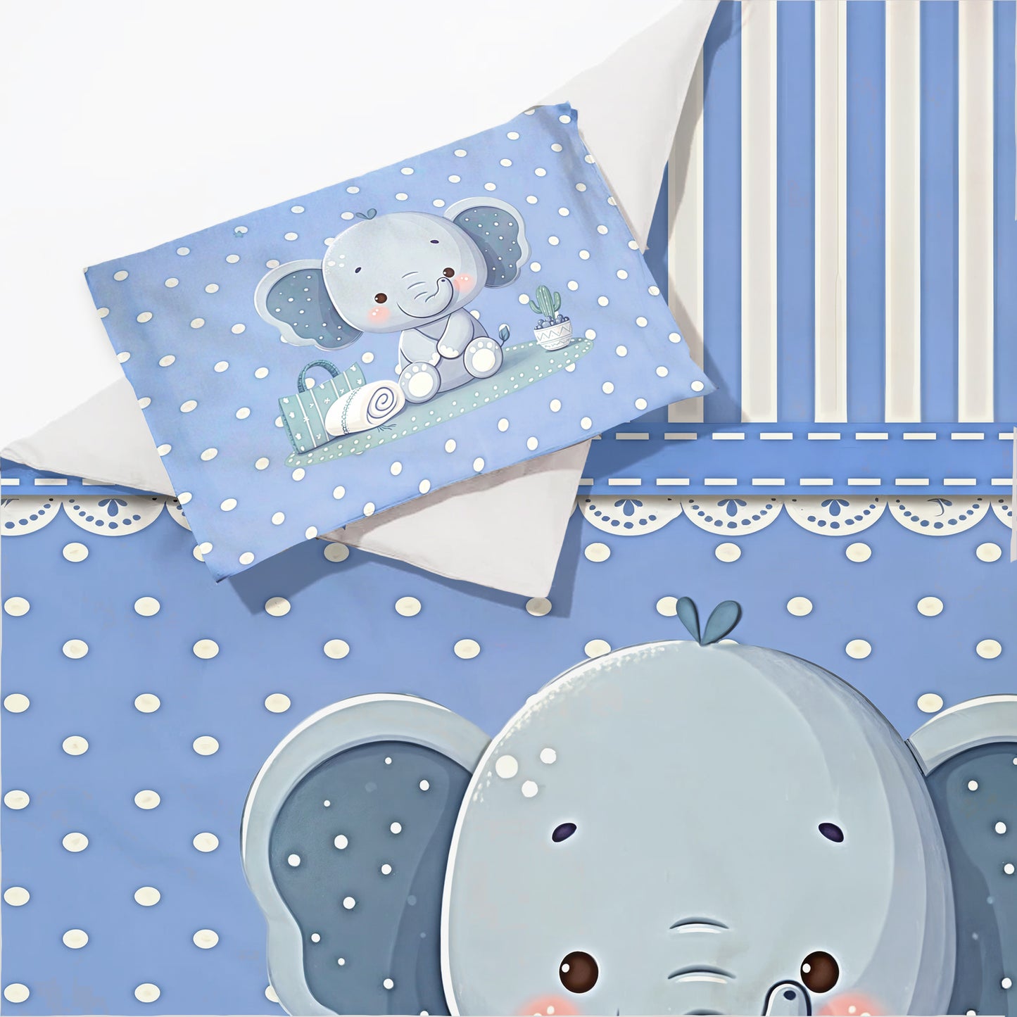 Trunky Snuggles Cot Set