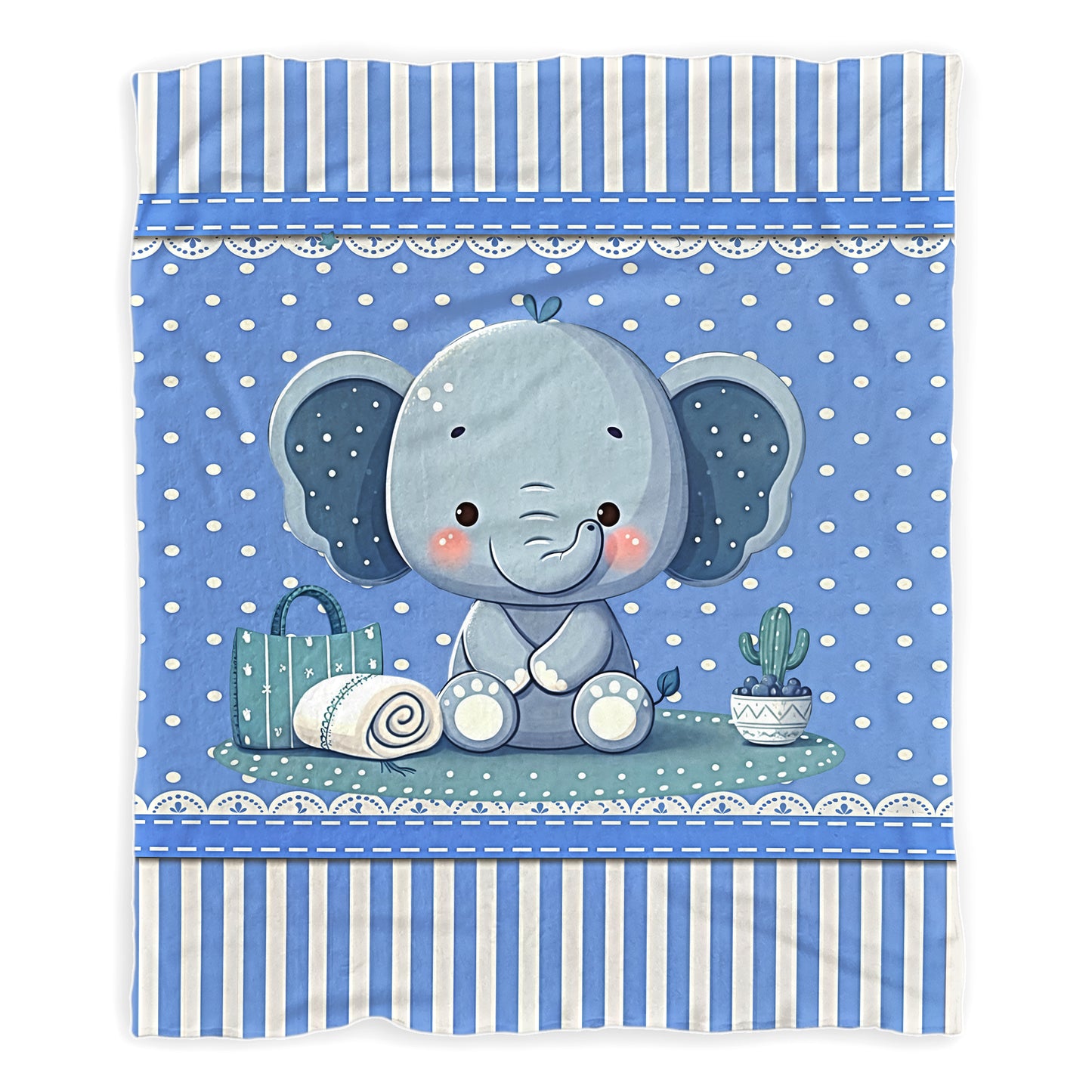 Trunky Snuggles Minky Blanket