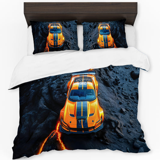Turbo Thrill Car Duvet Cover Set