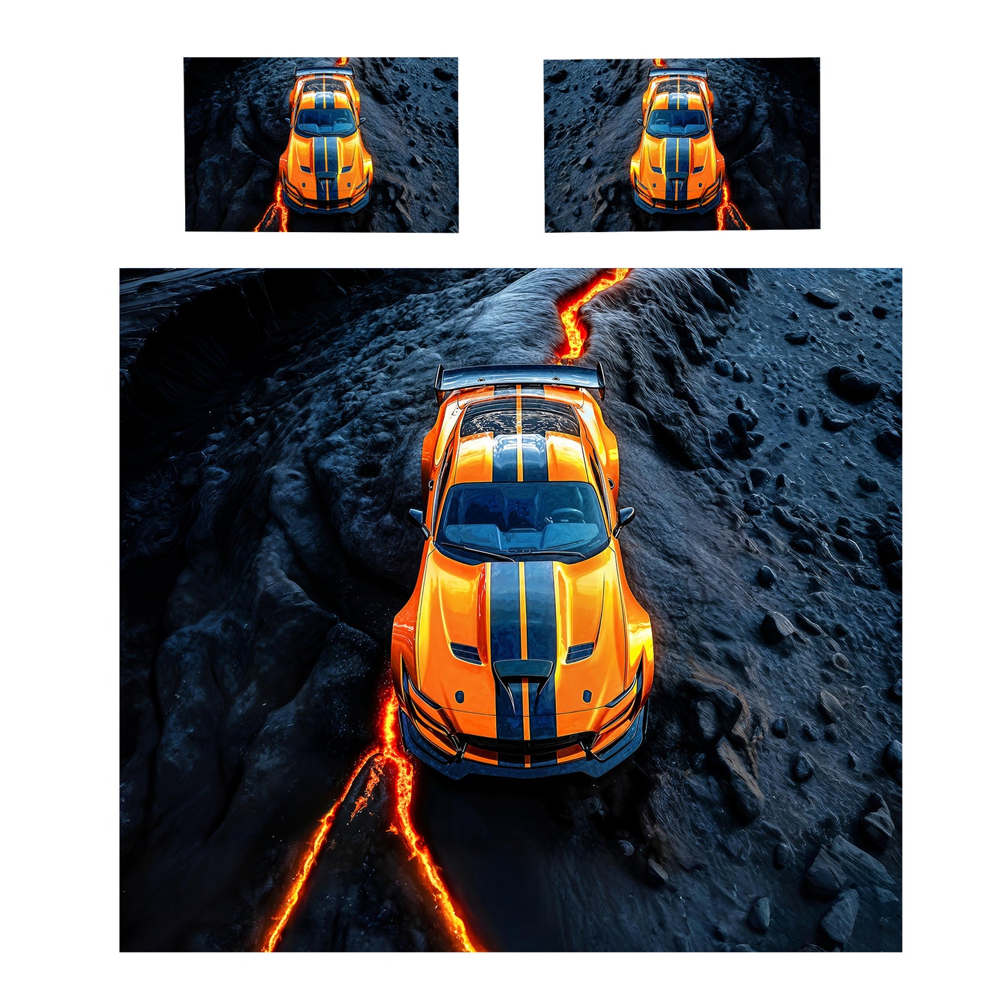 Turbo Thrill Car Duvet Cover Set