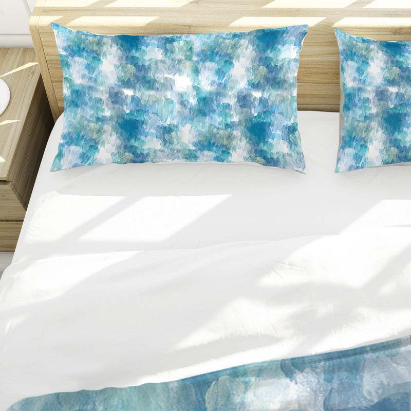 Turquois and Mint Duvet Cover Set