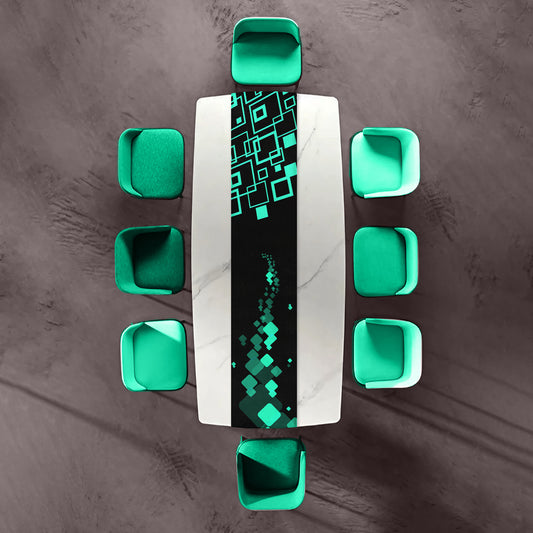 Emerald Pattern Table Runner