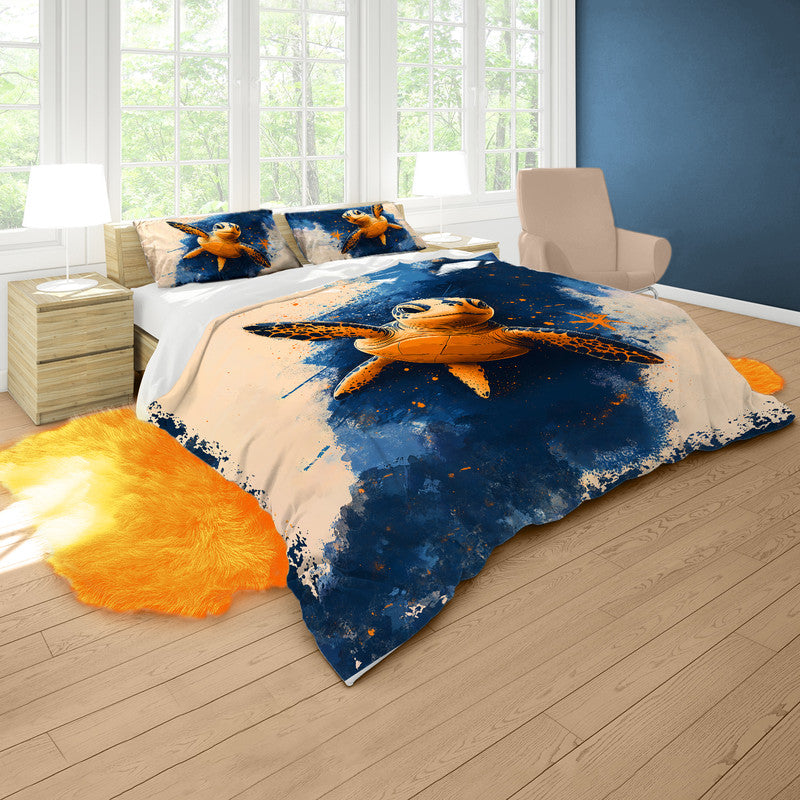 Turtle Duvet Cover Set by Wikus Schalkwyk