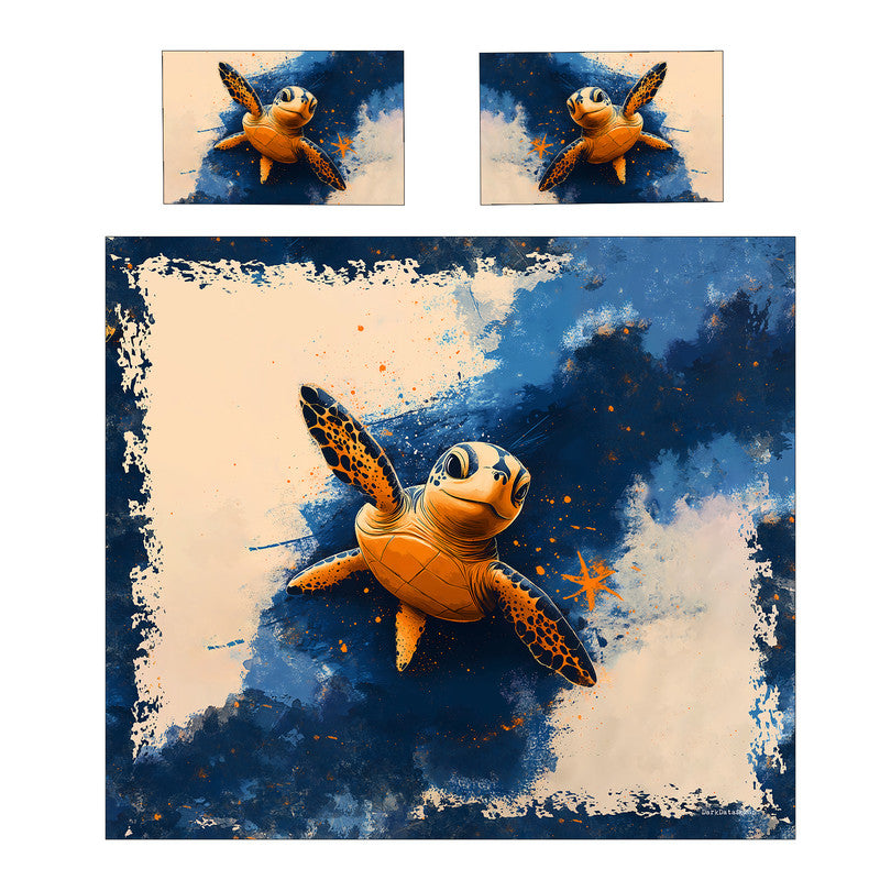 Turtle Duvet Cover Set by Wikus Schalkwyk
