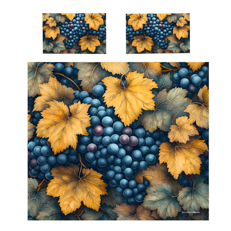 Twilight Vineyard Duvet Cover Set by Wikus Schalkwyk