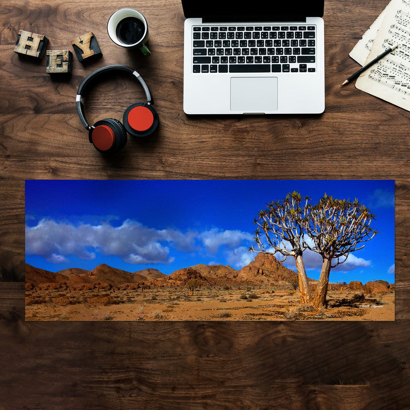 Twin Trees Large Desk Pad By Annette Heymans