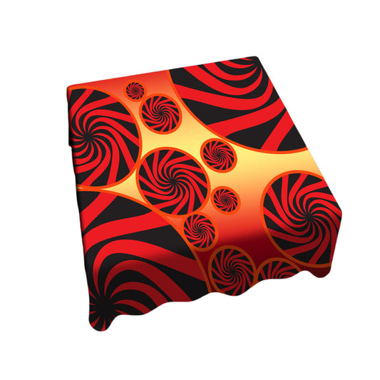 Twirls Square Tablecloth