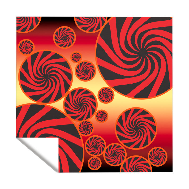 Twirls Square Tablecloth