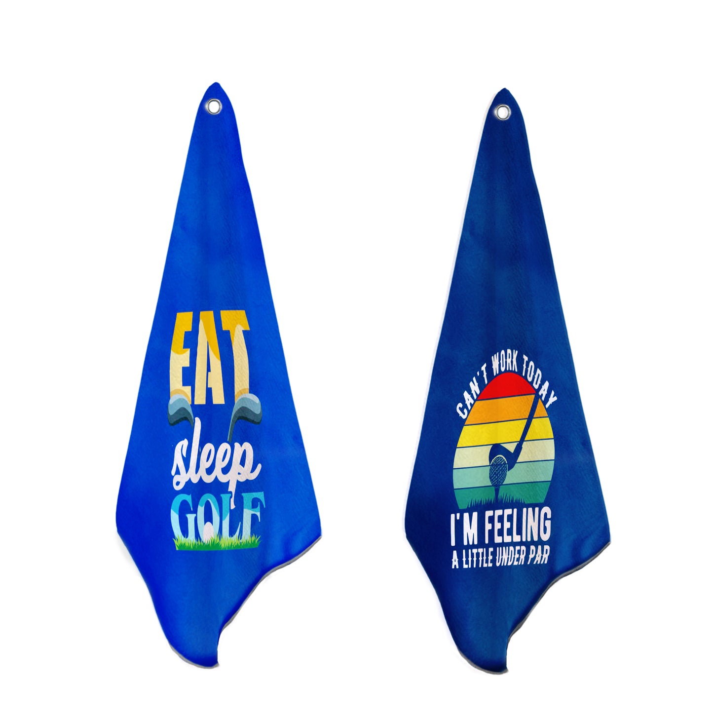 Under Par Golf Towel Set of 2