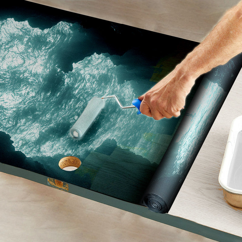 Underwater Experience Door Decoupage