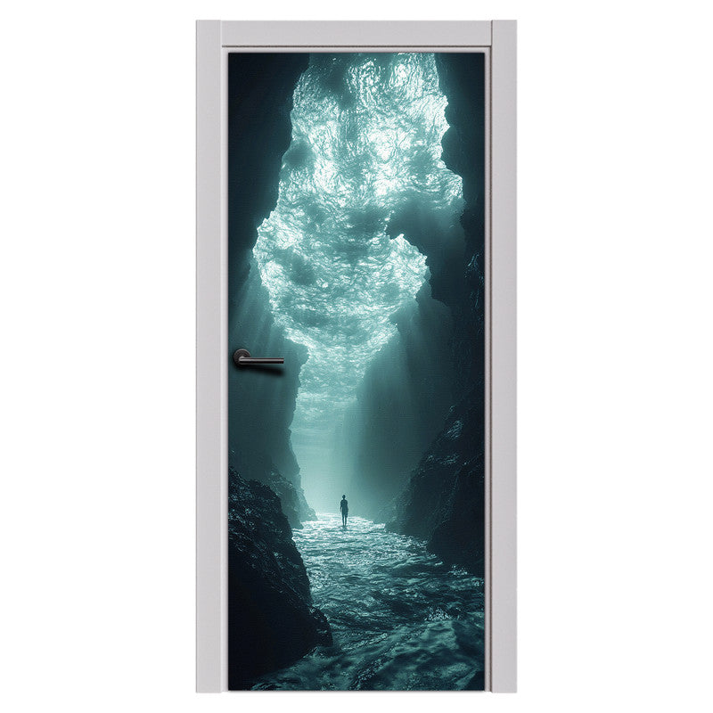 Underwater Experience Door Decoupage