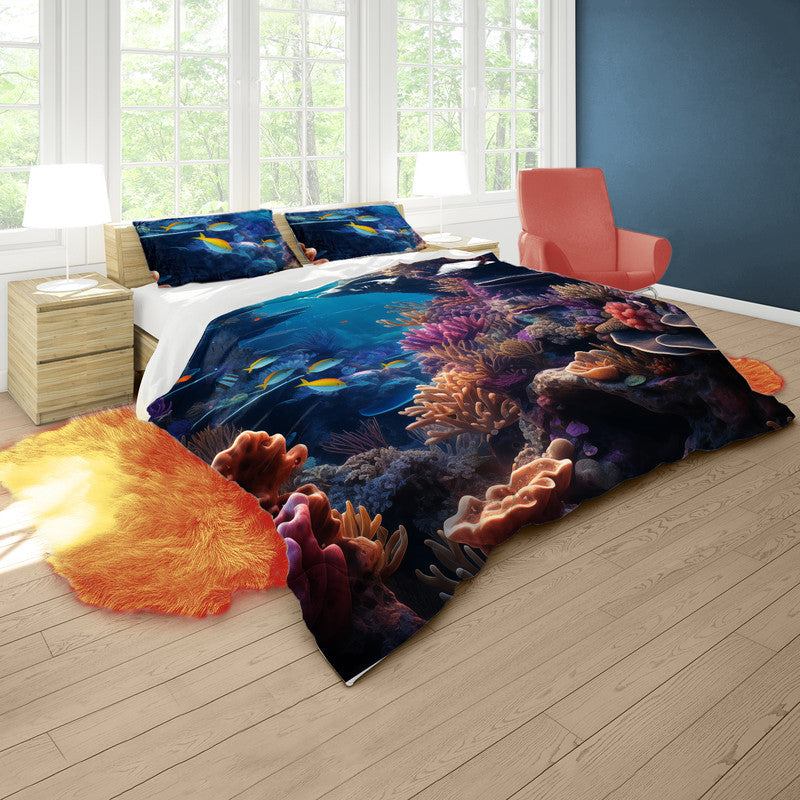 Underwater Stroll Duvet Cover Set