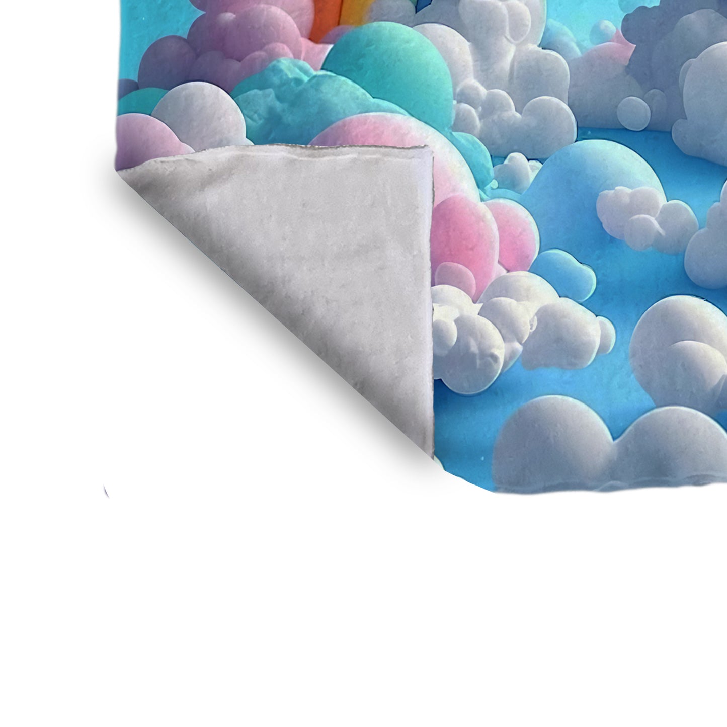 Up In The Clouds Minky Blanket