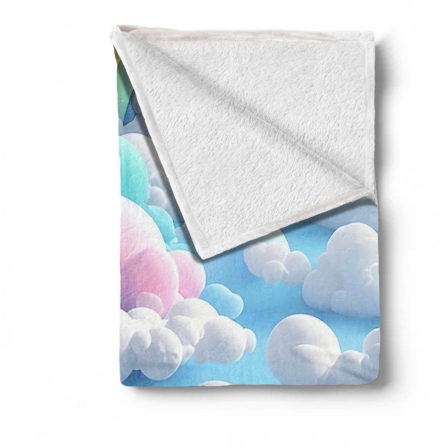 Up In The Clouds Minky Blanket
