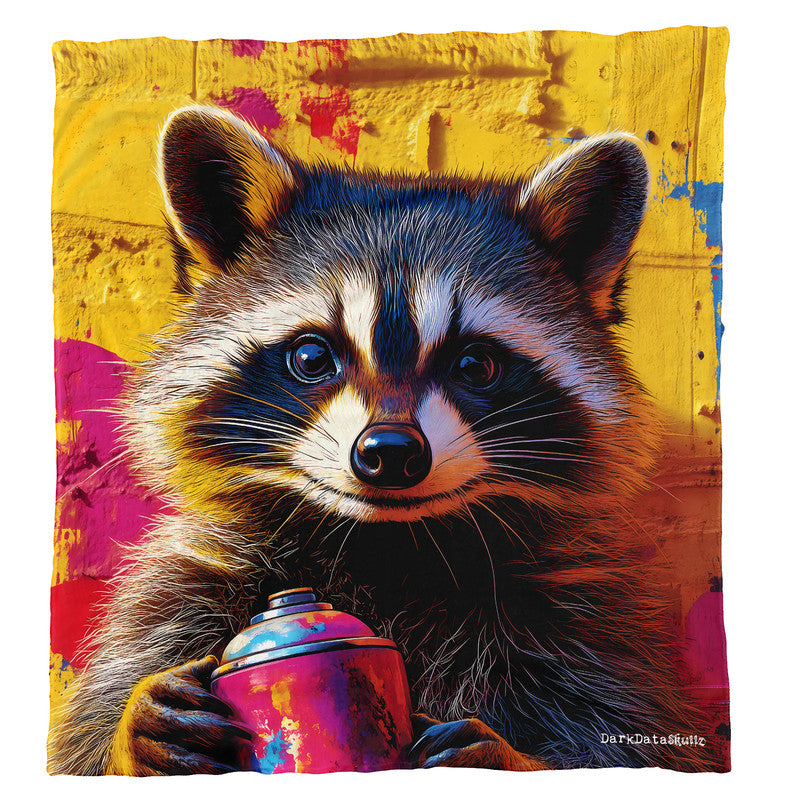 Urban Mischief Light Weight Fleece Blanket by Wikus Schalkwyk