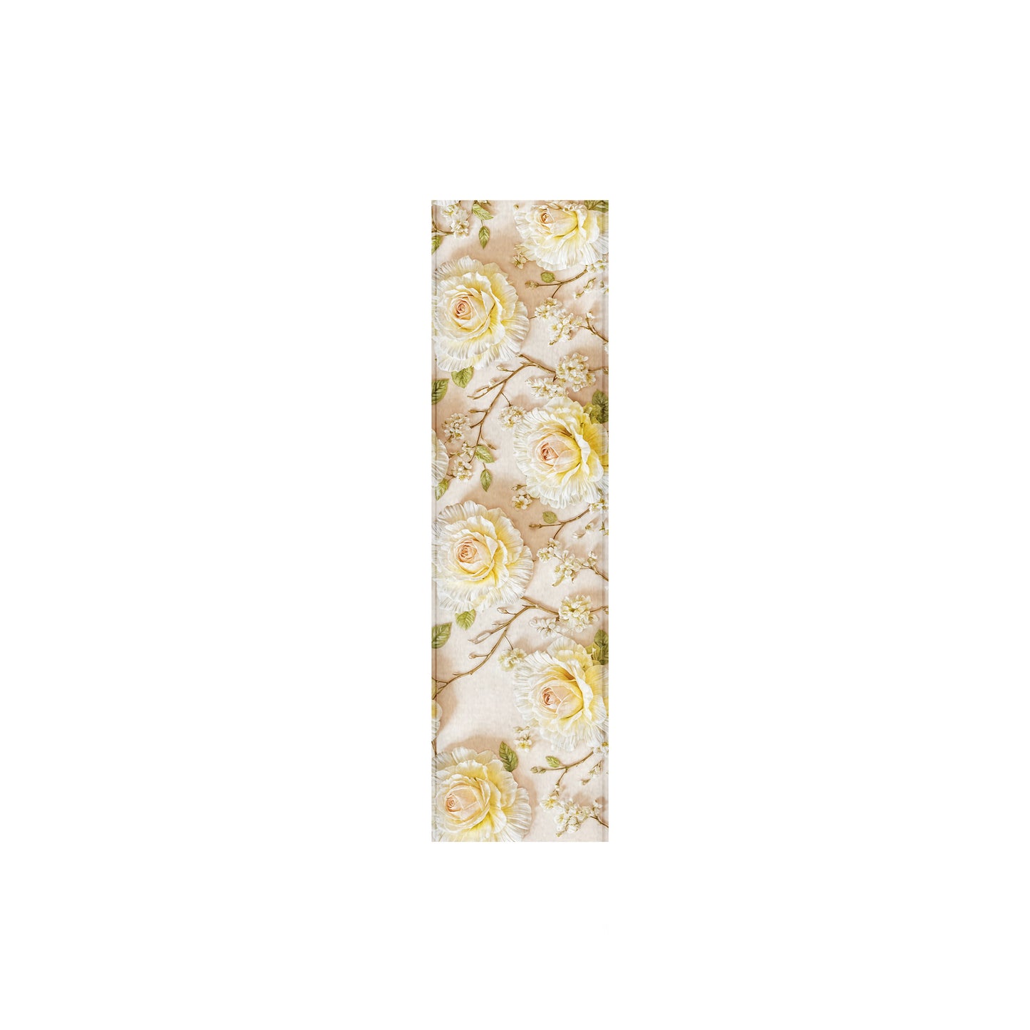 Veil of White Rose 160cm Table Runner