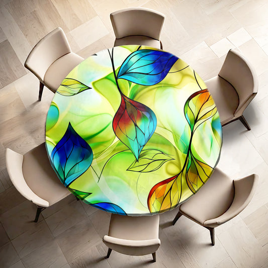 Veins of the Forest Round Tablecloth