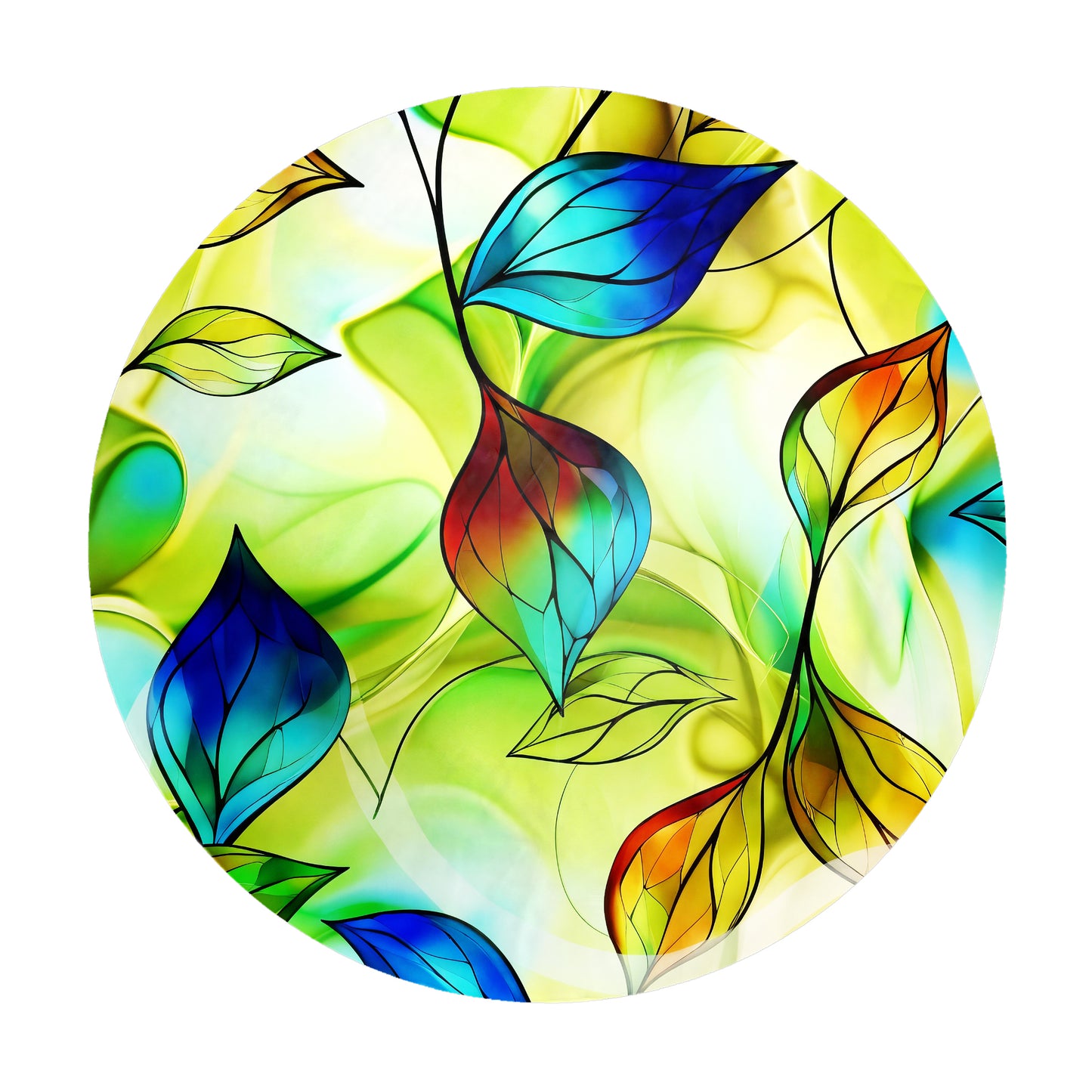Veins of the Forest Round Tablecloth