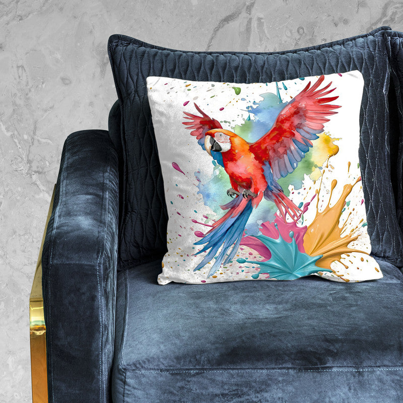 Vibrant Coloured Parrot Luxury Scatter
