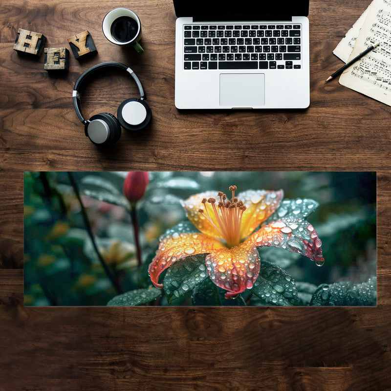 Vibrant Tulip Desk Pad