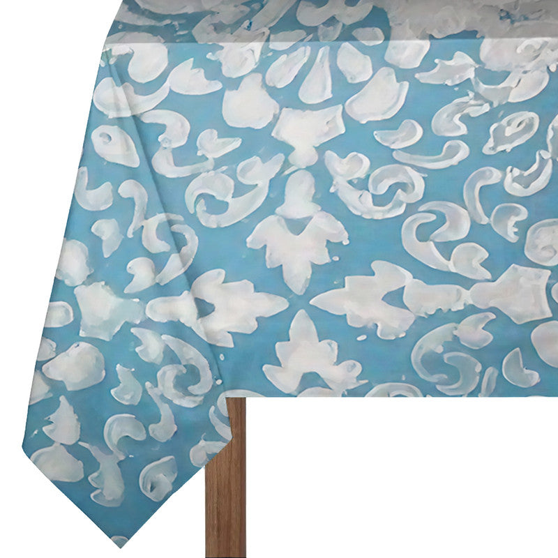 Victorian Blue Rectangle Tablecloth