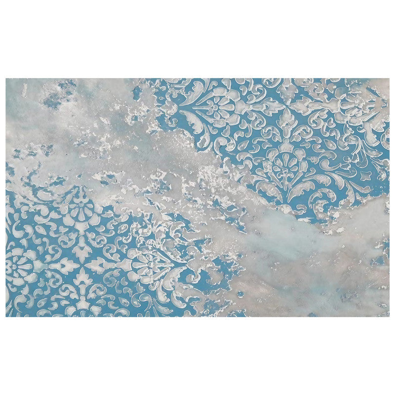 Victorian Blue Rectangle Tablecloth