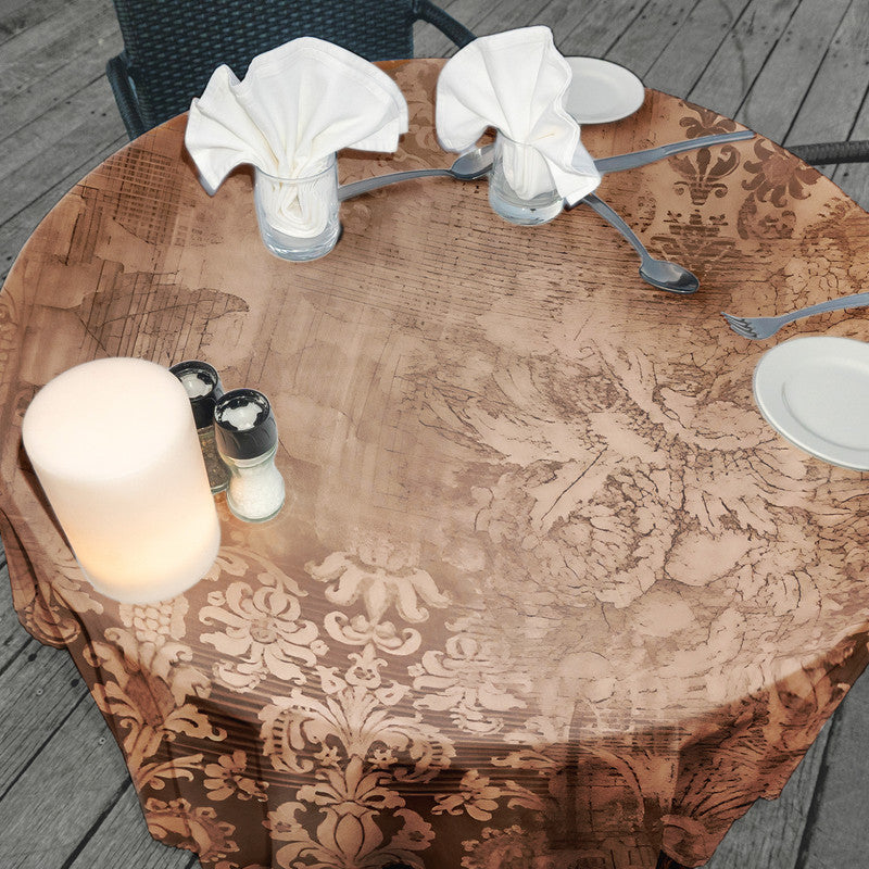 Victorian Relic Round Tablecloth