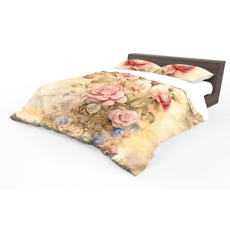 Victorian Rosy Reverie Duvet Cover Set